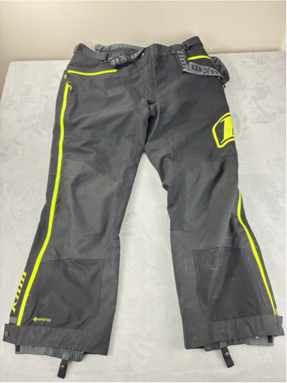 Klim Nwt Mens Size 2XL Powerxross Gore-Tex Black Uninsulated Shell Pants